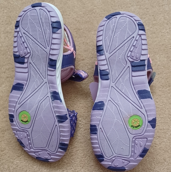 Jambu Kid Pink and Purple Sandal Little Girl Size 13 NWT - Picture 2 of 2